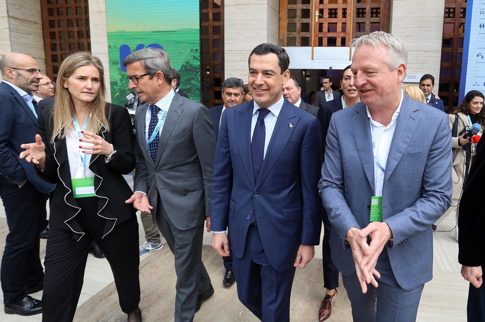 Imágenes del I Congreso Nacional de Hidrógeno Verde H2V celebrado en Huelva