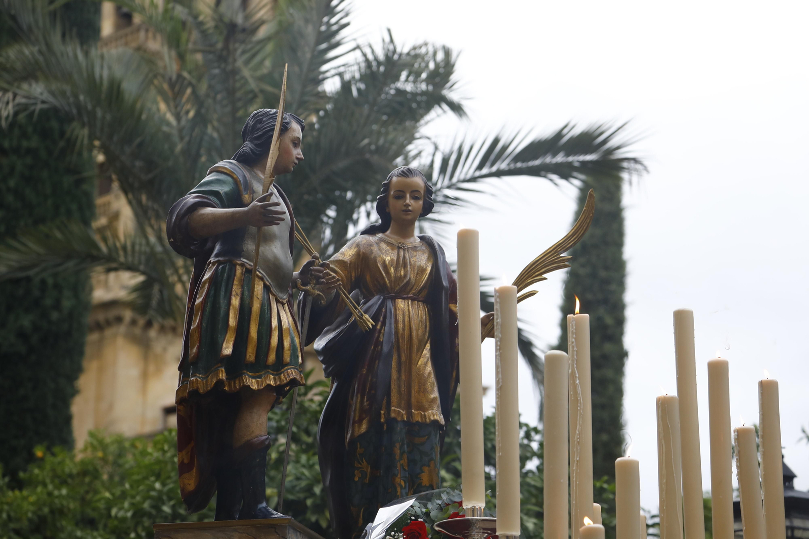 La peregrinación de los Santos Mártires de Córdoba, en imágenes