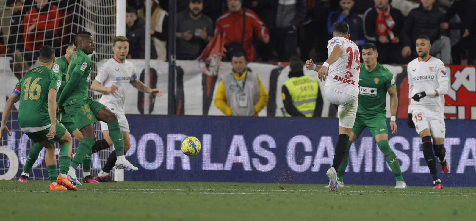 Las imágenes del Sevilla fc-Elche
