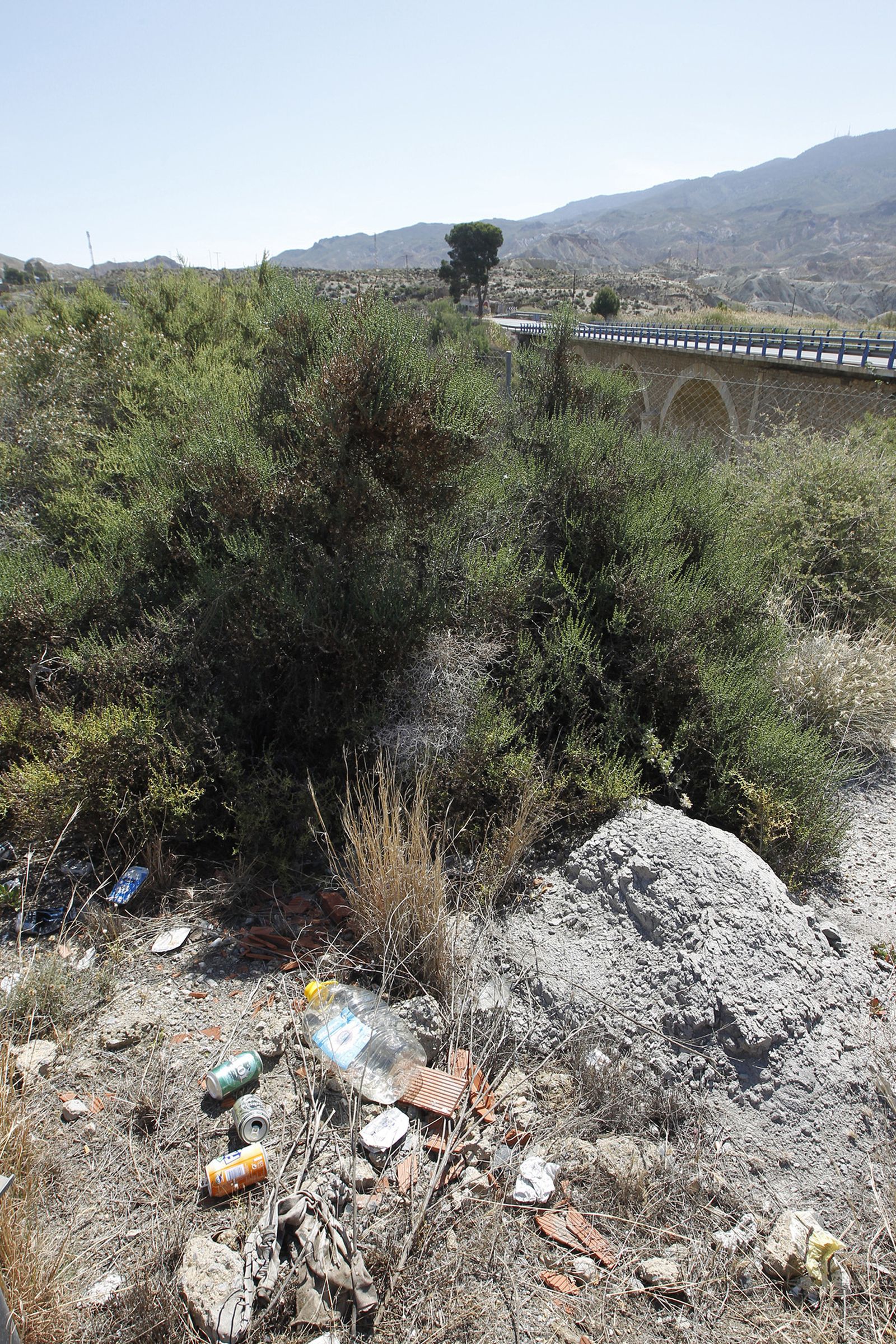 Fotogalería basura en el Desierto de Tabernas