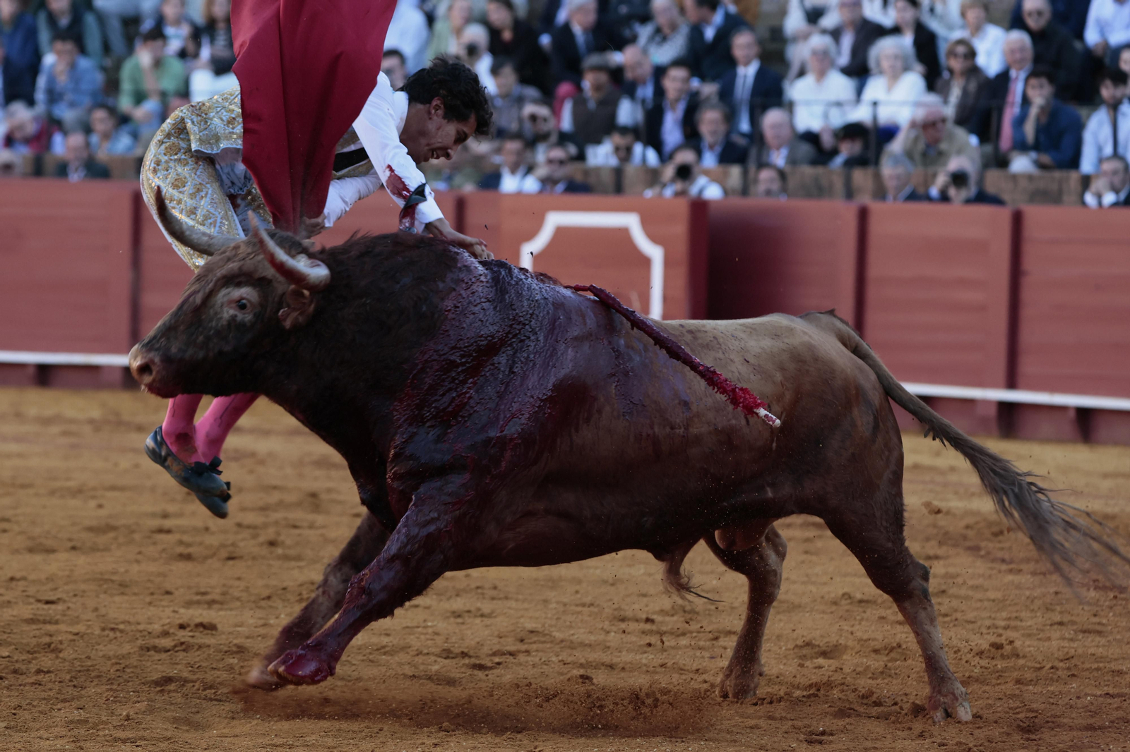 Las imágenes de la tercera del abono de los toros en la Maestranza  de Sevilla