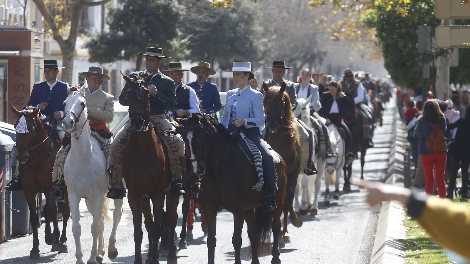 Detalle del desfile.