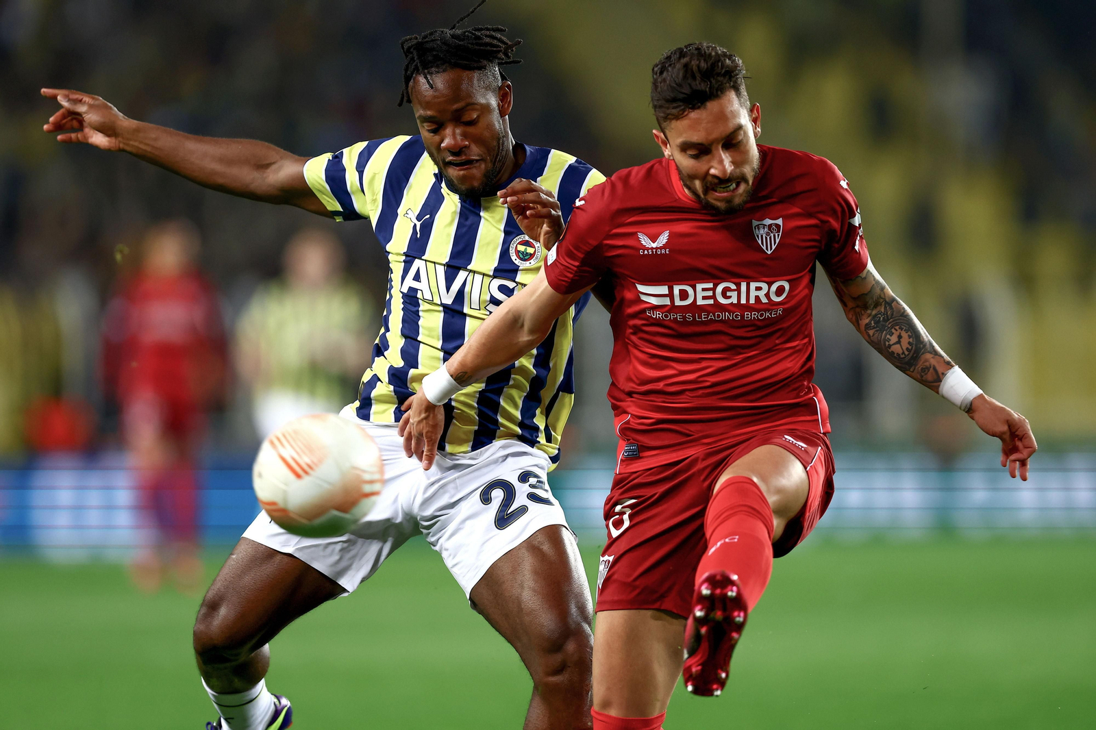 Las fotos del Fenerbahçe-Sevilla de la Europa League