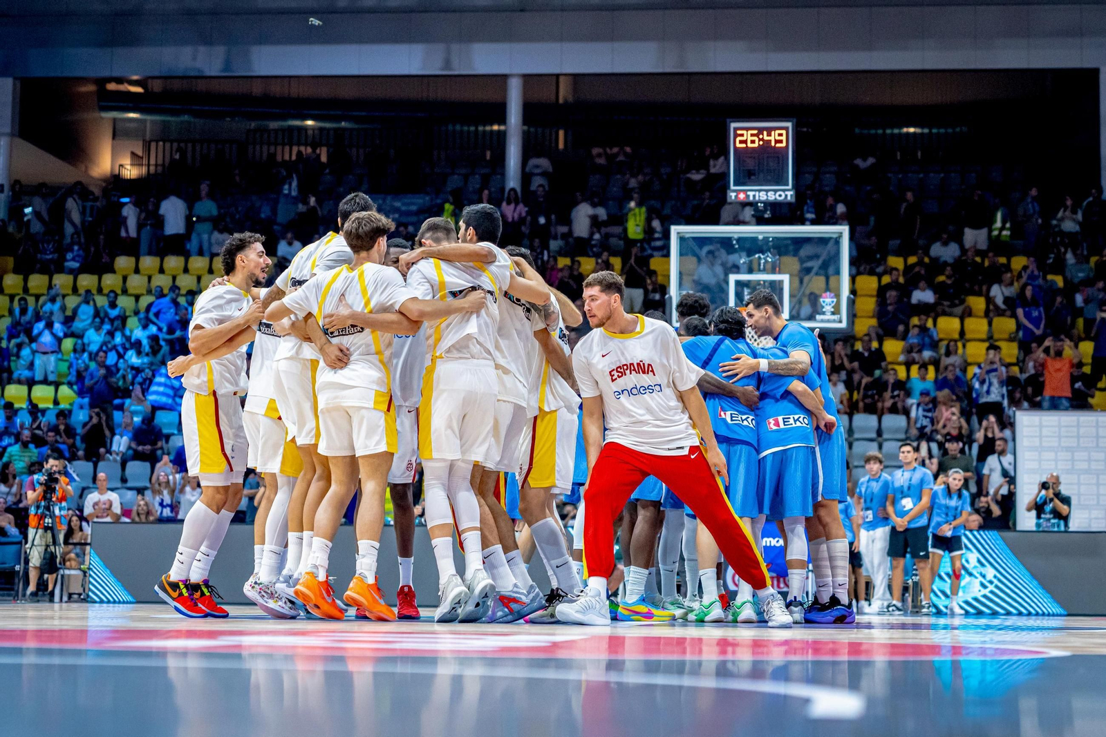 Las fotos del España - Grecia de baloncesto en el adiós de Scariolo