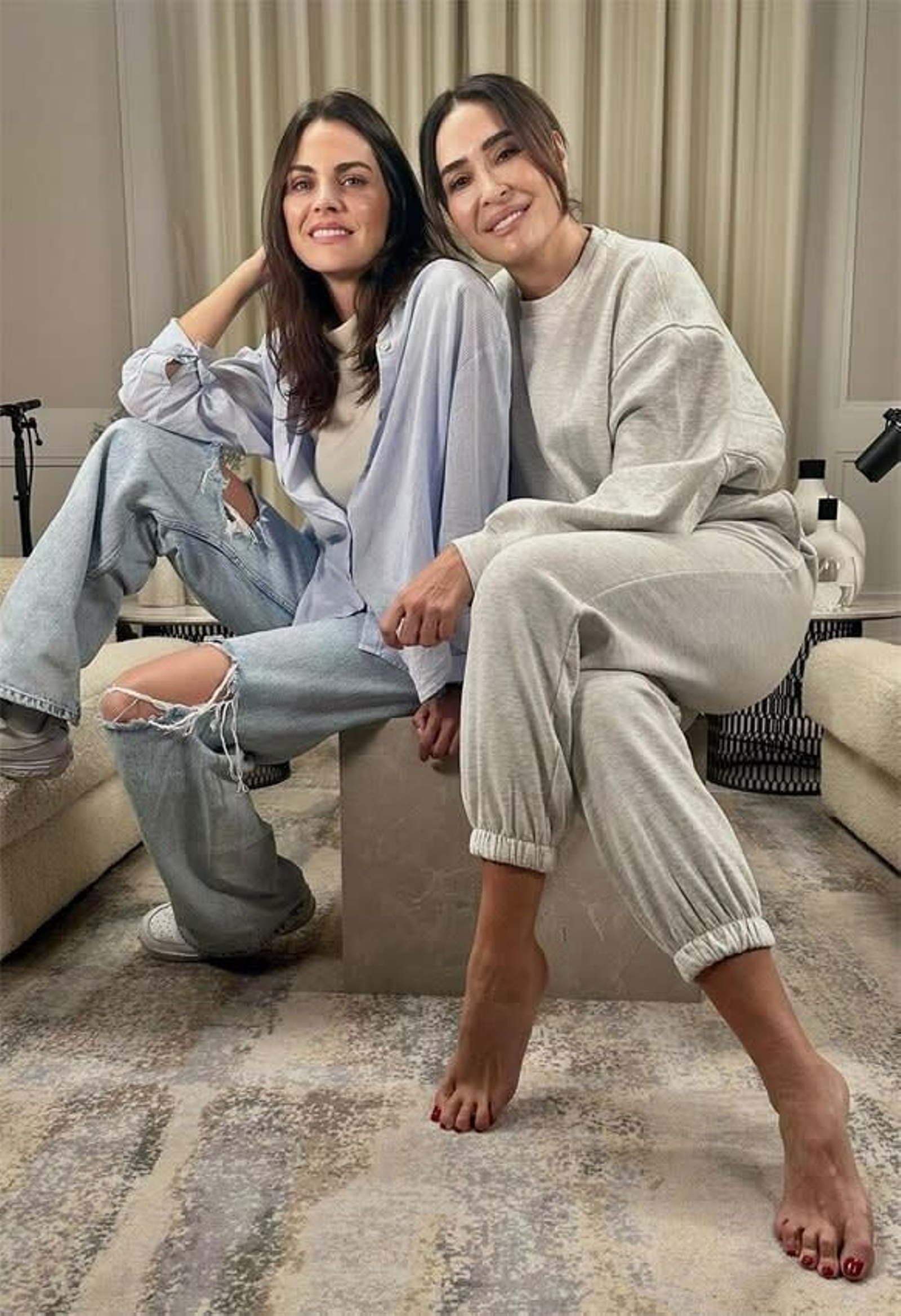 Amaia Salamanca y Vicky Martín Berrocal