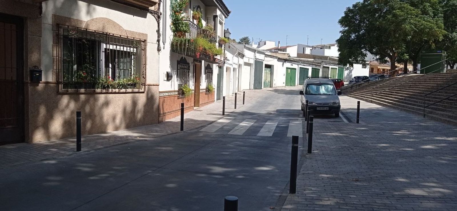 Nuevo aspecto de la calle Belén de Cabra.