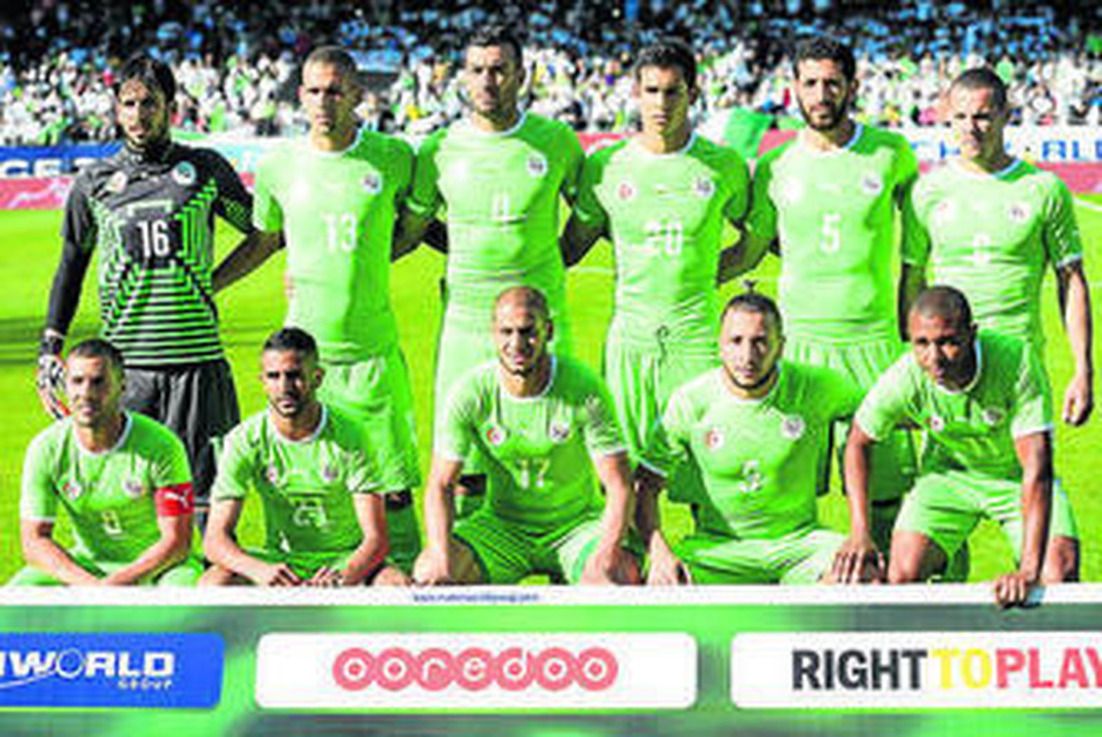 Brahimi fue titular en el último amistoso de Argelia contra Armenia (3-1).