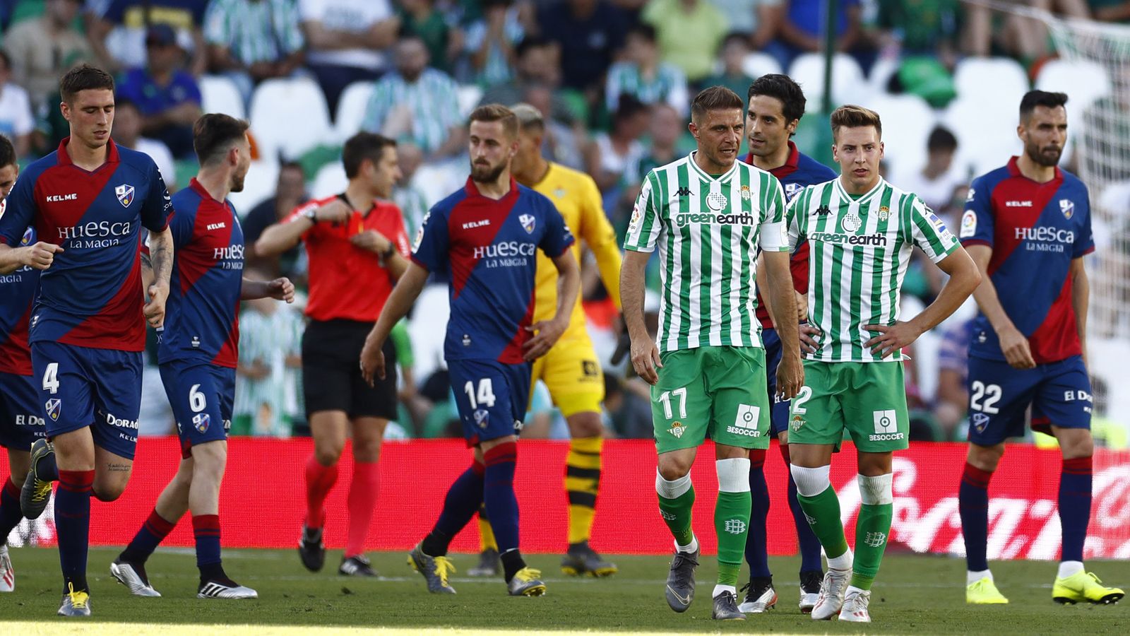 El Huesca logra el empate.