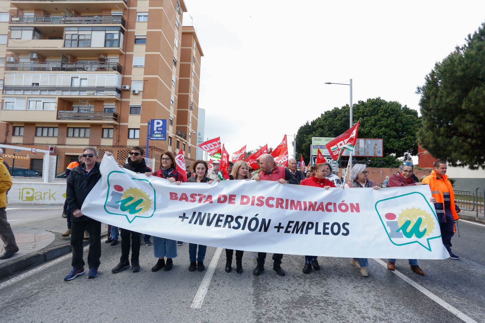 Fotos de la manifestación del Primero de Mayo en Algeciras