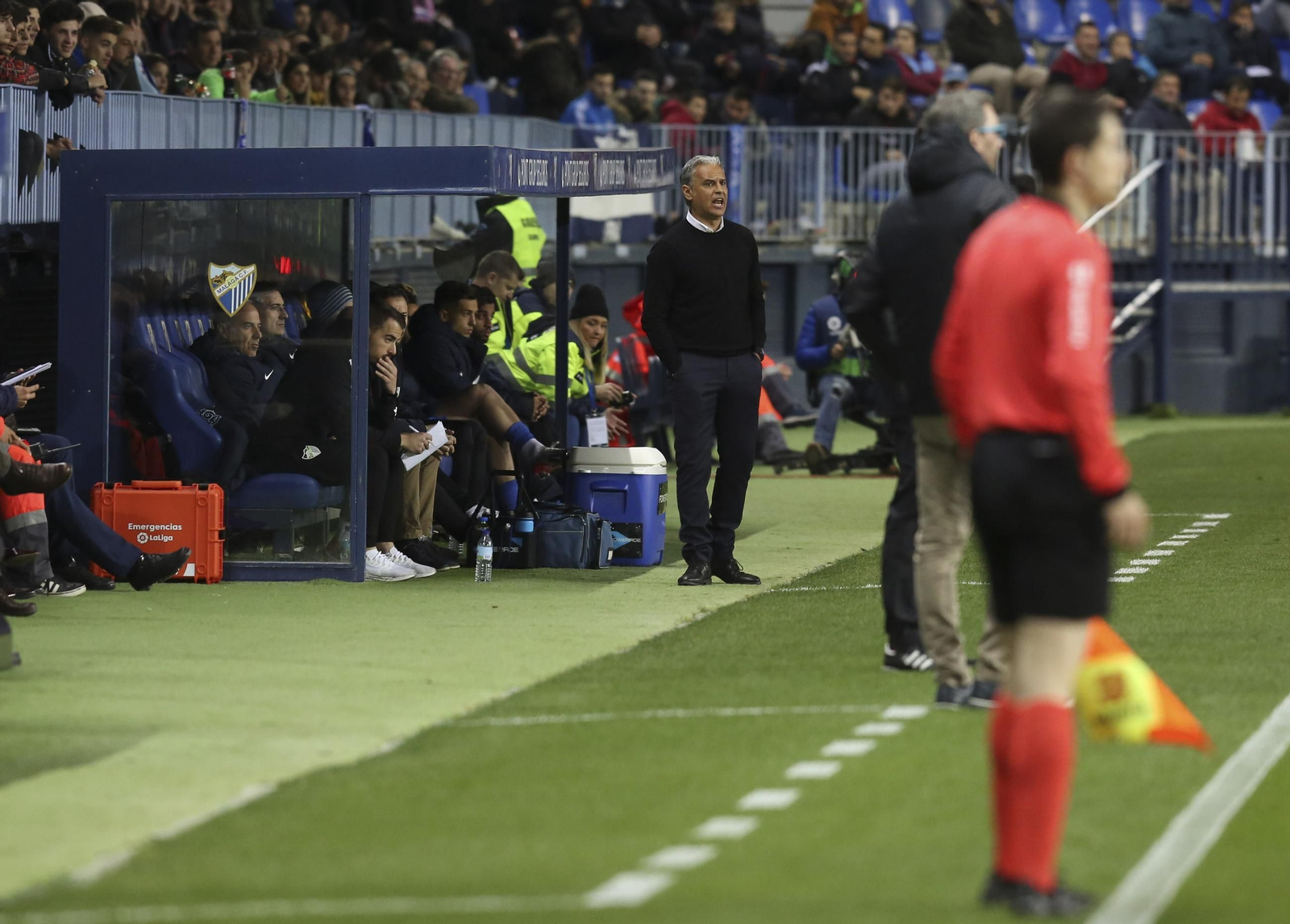 El paso de Sergio Pellicer por el Málaga CF, en fotos