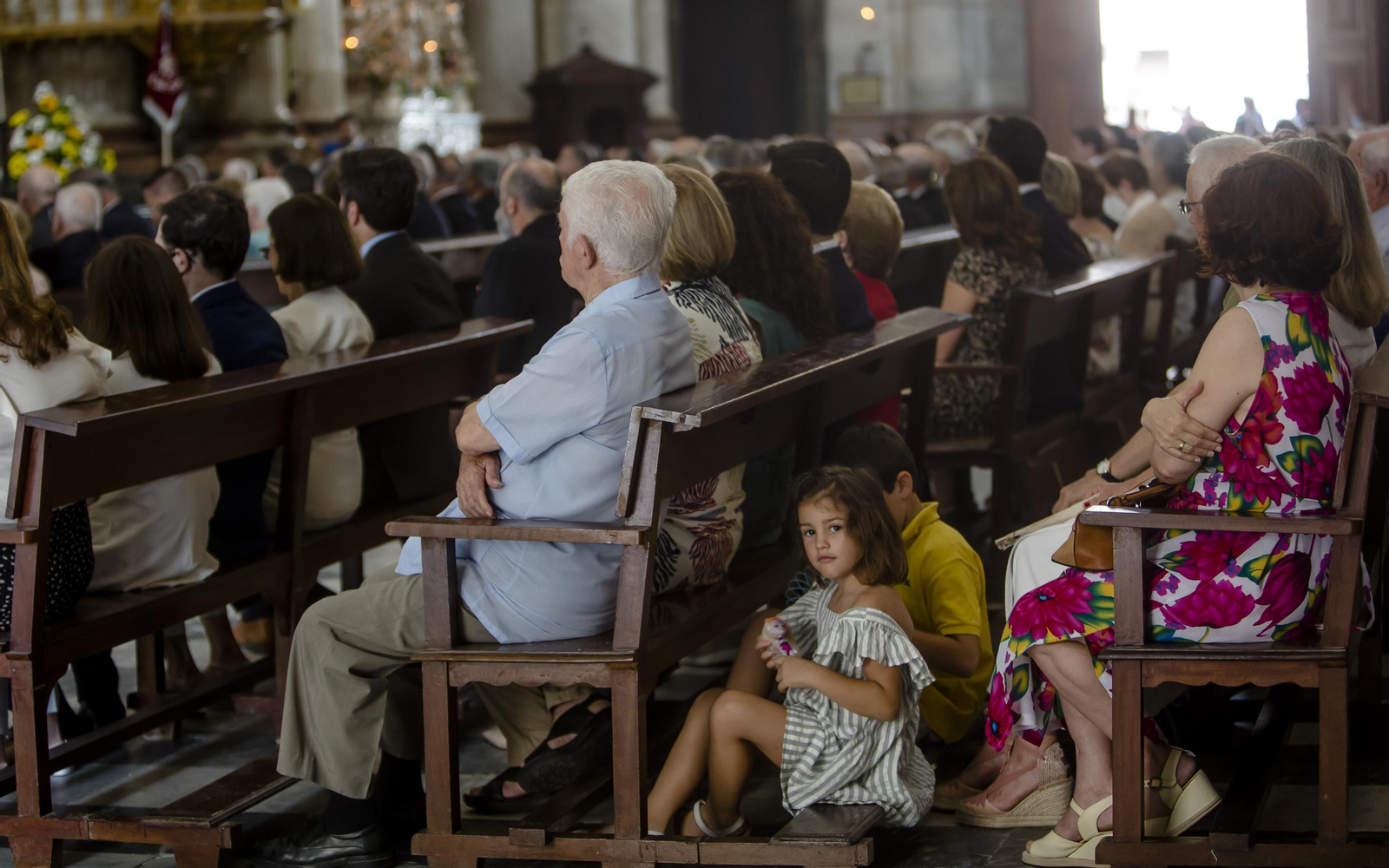 Las imágenes de la procesión del Corpus