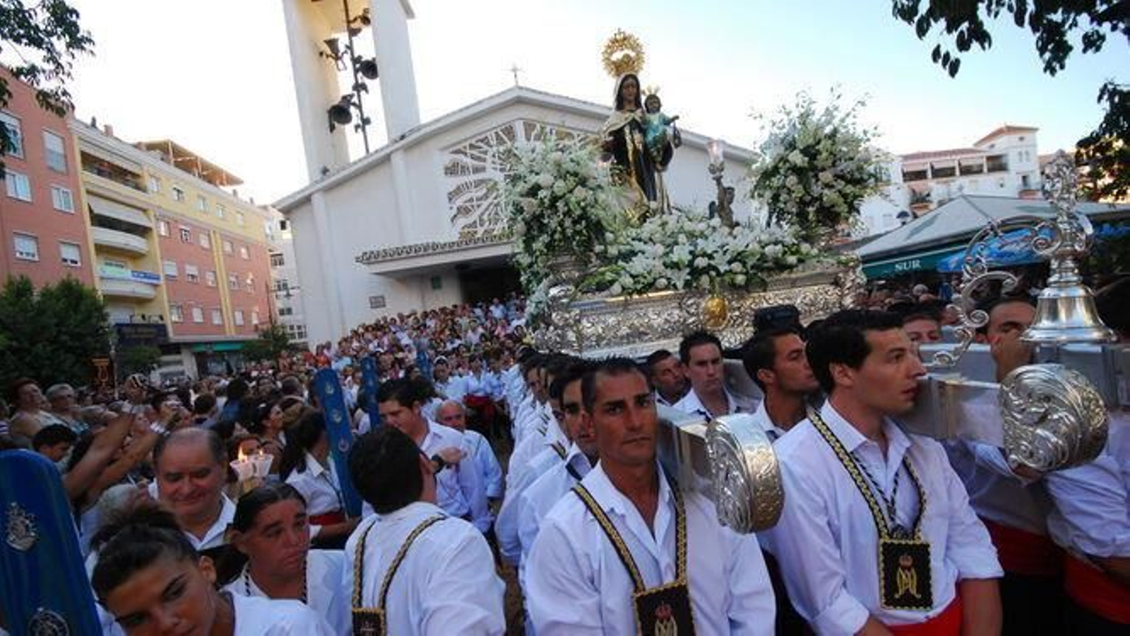 Virgen del Carmen en Torre del Mar