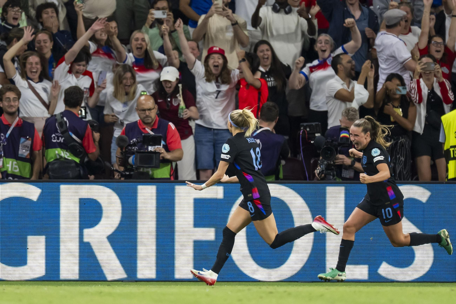 Las imágenes del Inglaterra-Italia