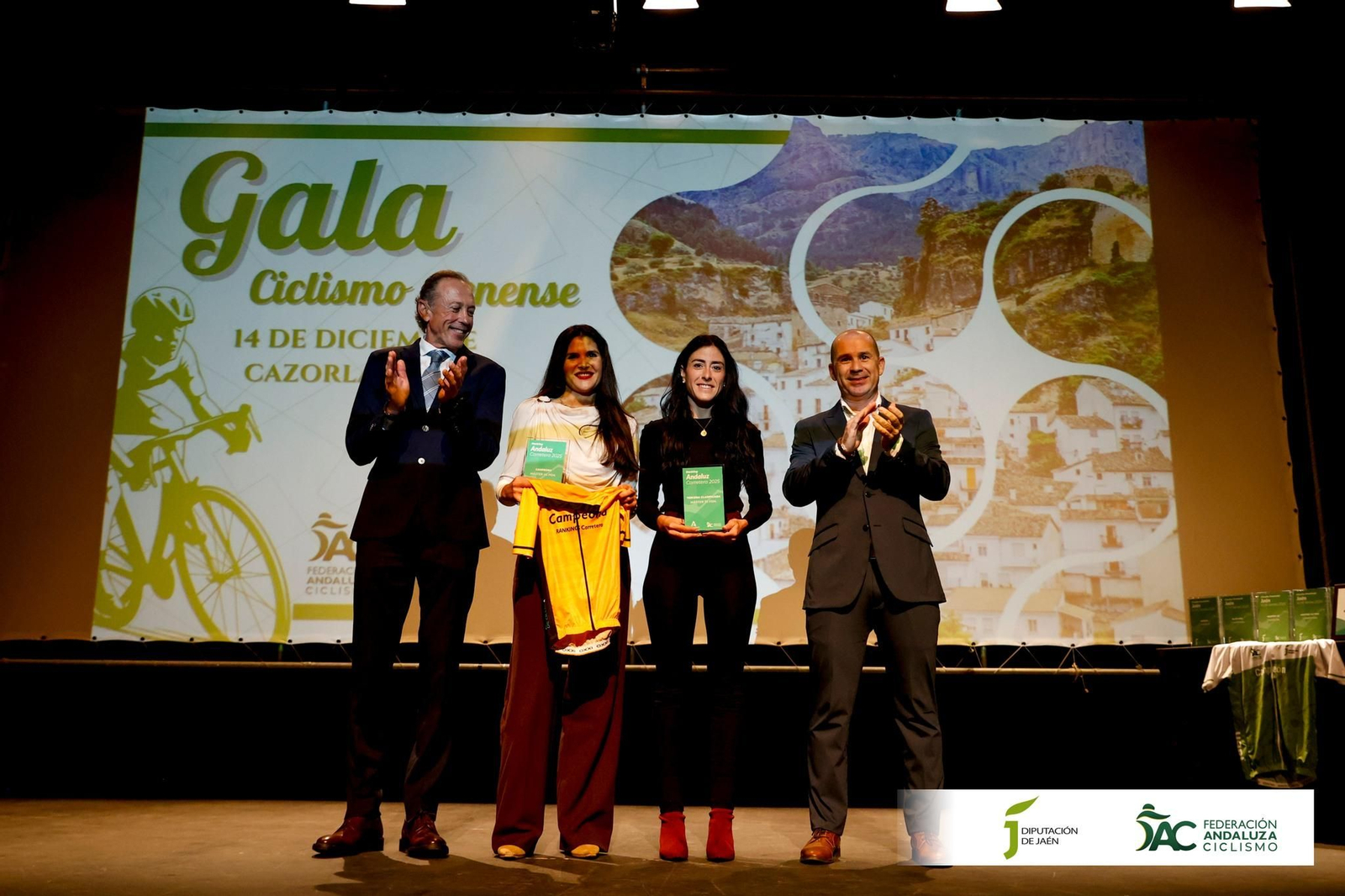 En imágenes: Cazorla, escenario de la Gala del ciclismo jiennense 2025