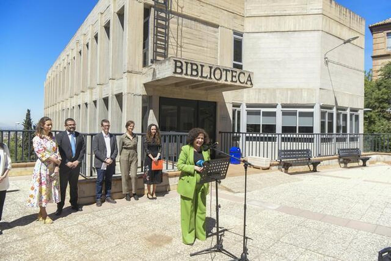 Nuevo edificio de la bibliotaca de la Facultad de Filosofía
