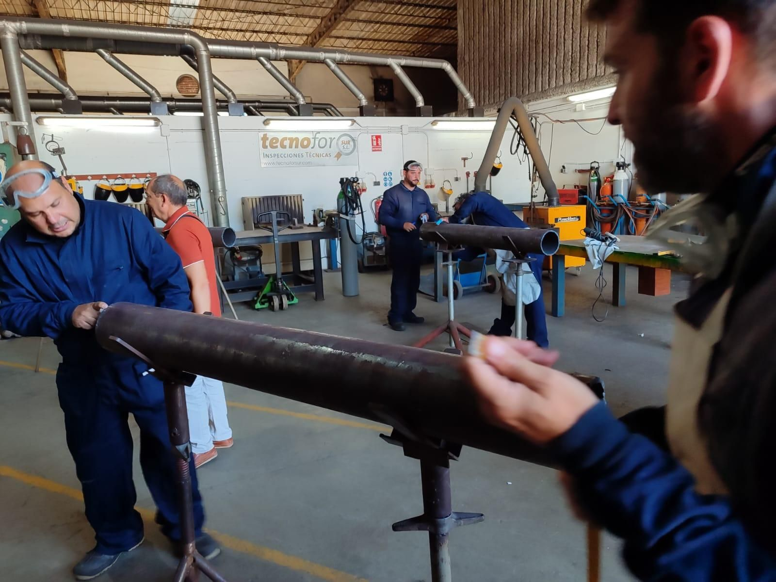 Instalaciones de Tecnofor Sur en el interior del recinto de Zona Franca