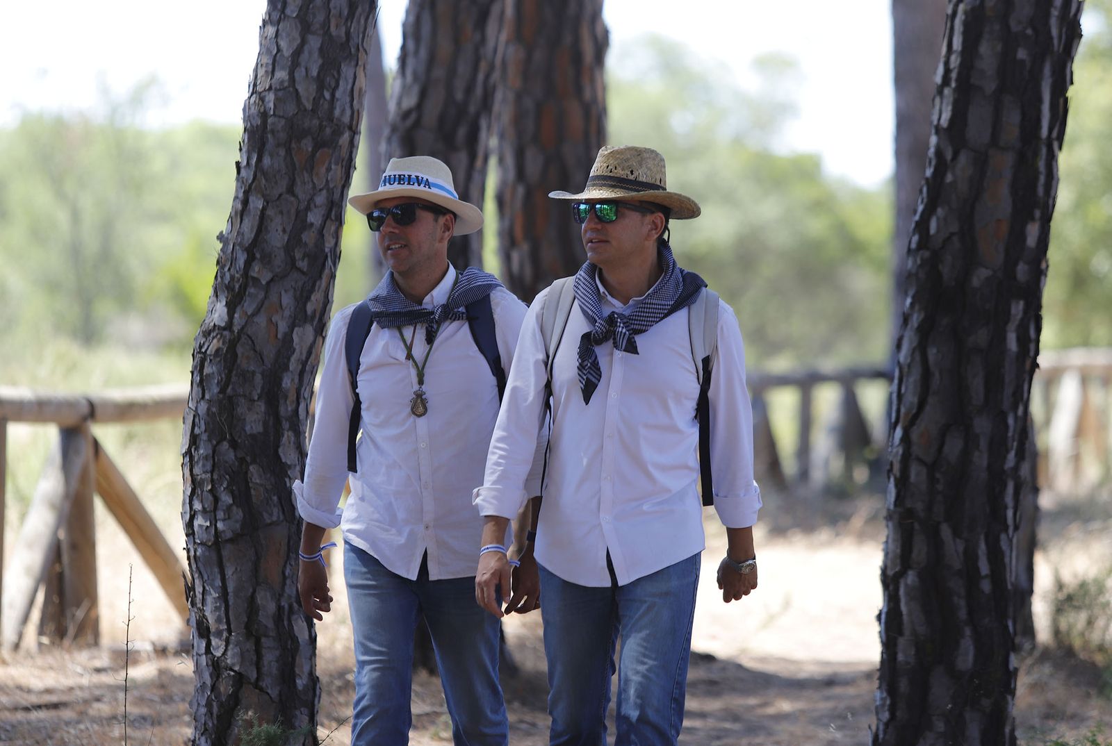 Todos los peregrinos de la Hermandad de Huelva, en imágenes