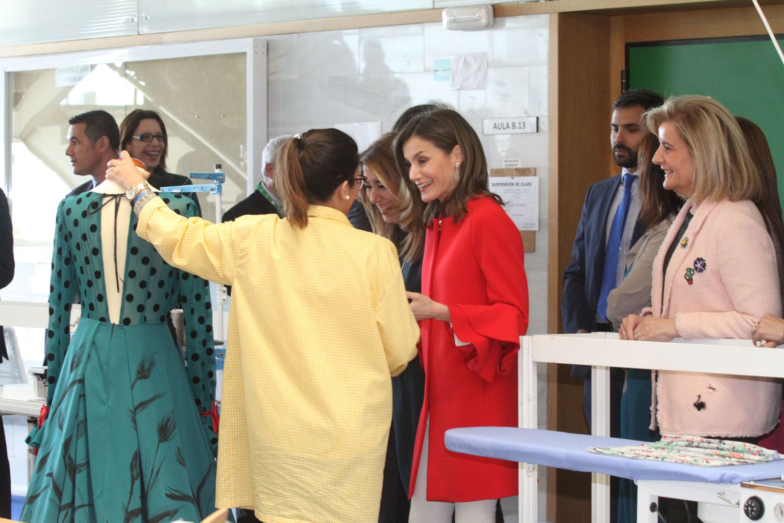 Imágenes de la visita de la reina Letizia a Huelva