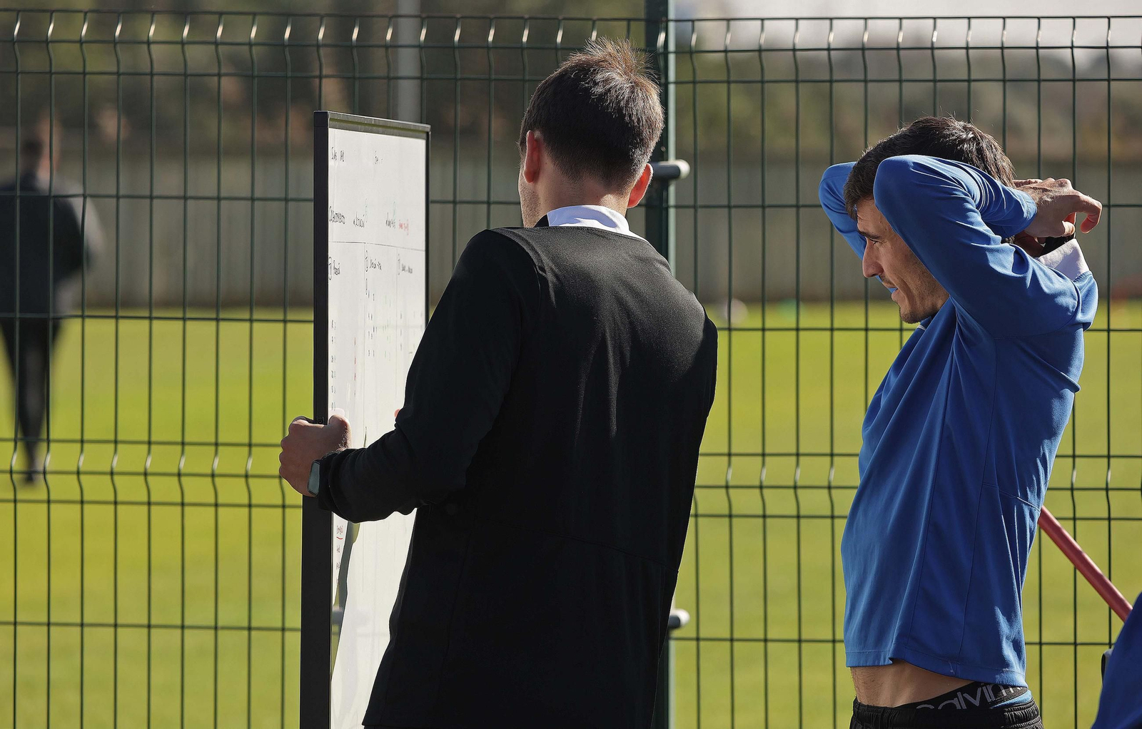 Fotos del entrenamiento del Algeciras preparatorio al partido del domingo en Marbella