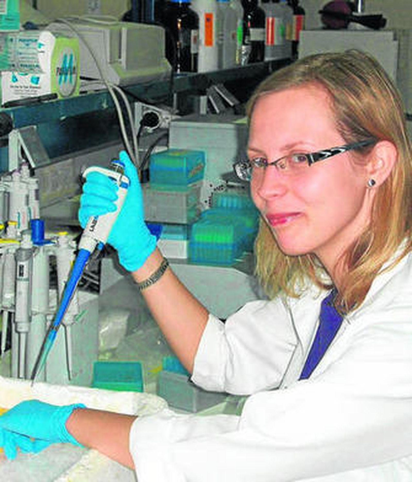 La estudiante Arleta Kristina Skrzynska.