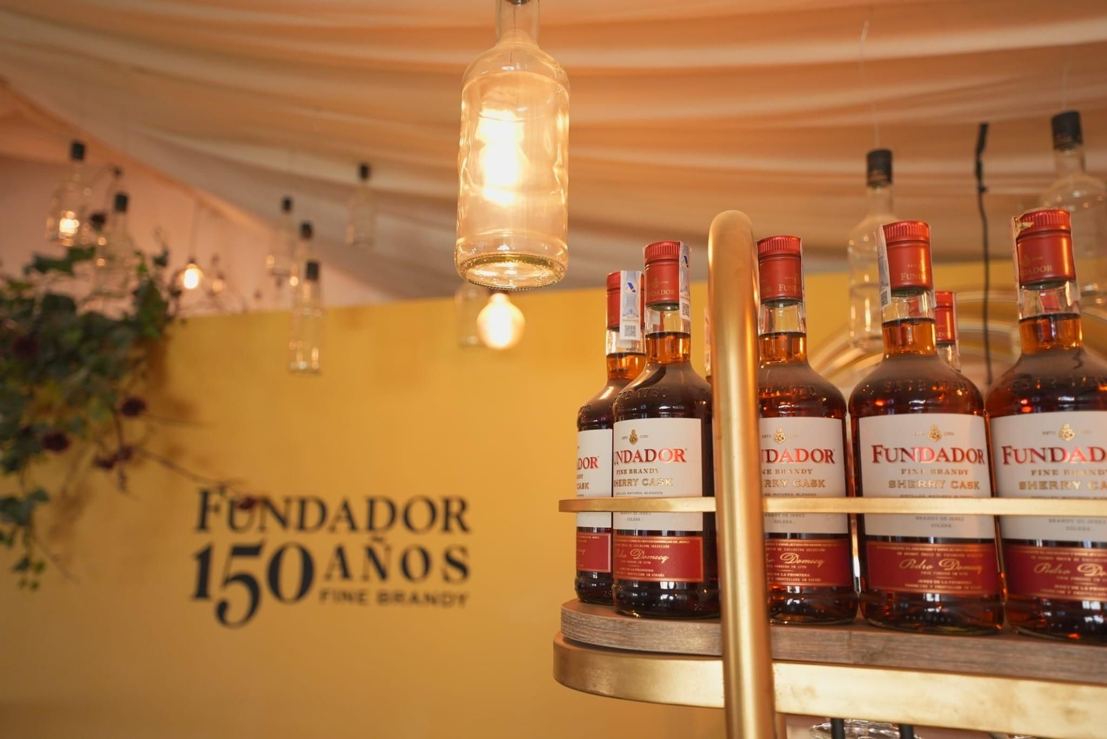 Así es la caseta de Bodegas Fundador, primer premio del concurso de casetas