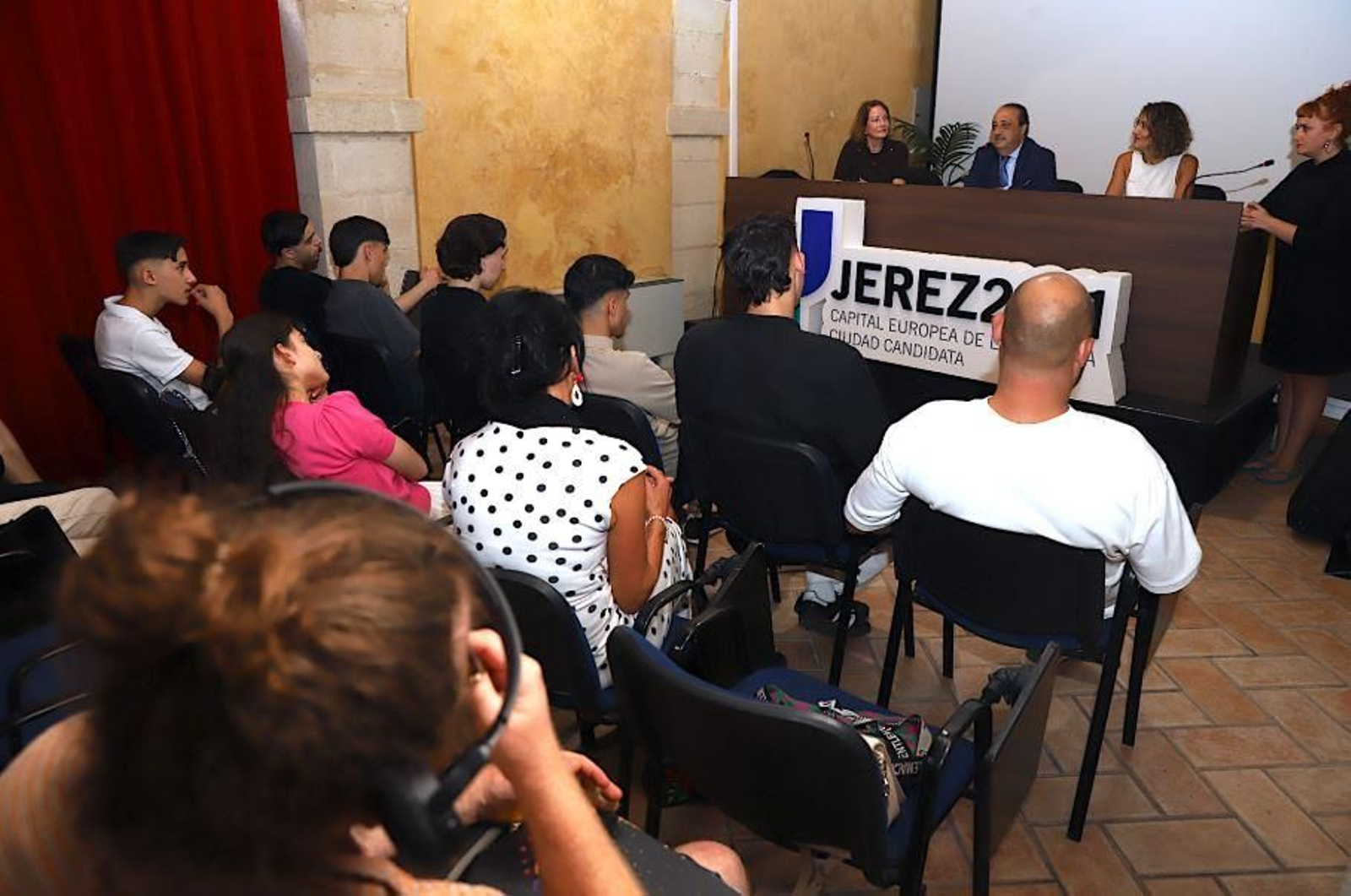 Francisco Zurita, con el grupo de Berlín.