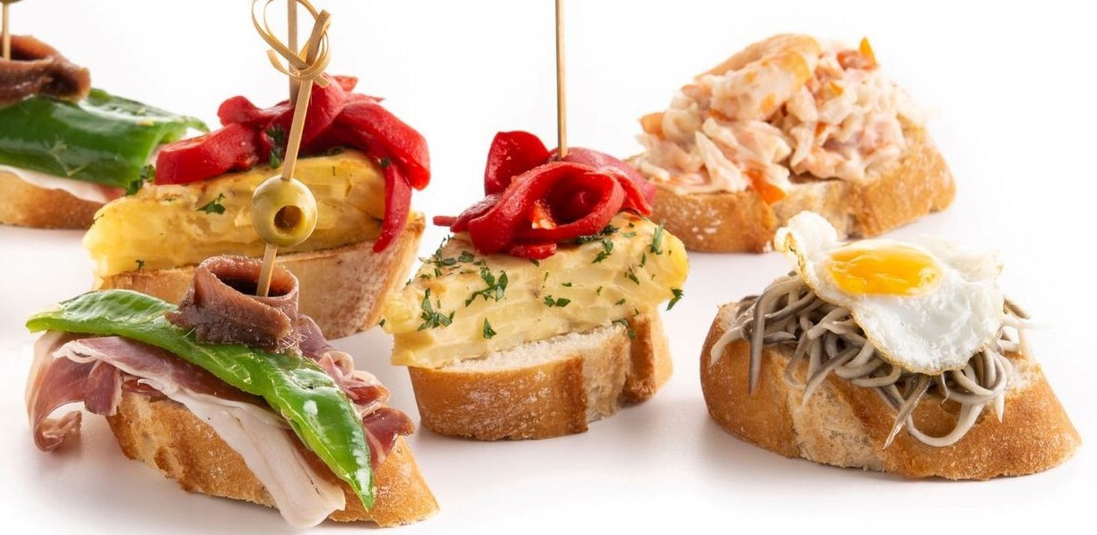 Una selección de tapas.