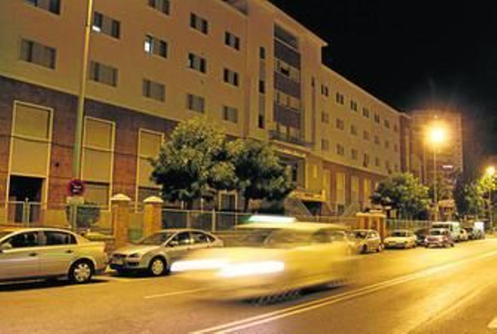 La Avenida de Guatemala, poco después de que se produjera el suceso.