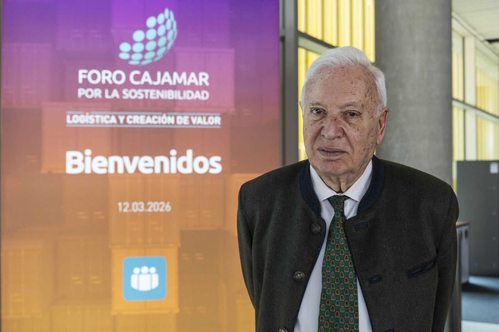 El exministro de Asuntos Exteriores, José Manuel García-Margallo, en Almería.