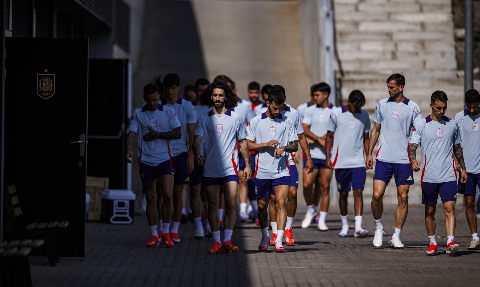 Las fotos de la selección antes del amistoso con Andorra