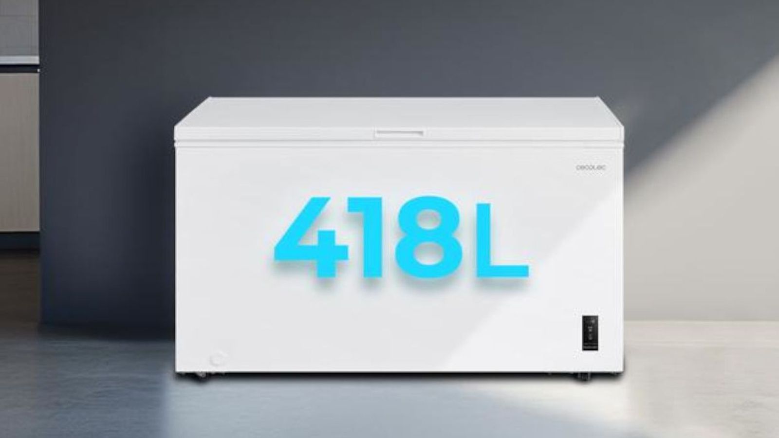 Este congelador de Cecotec se convierte en frigorífico si lo necesitas, tiene 418 litros y un descuentazo de 110 €