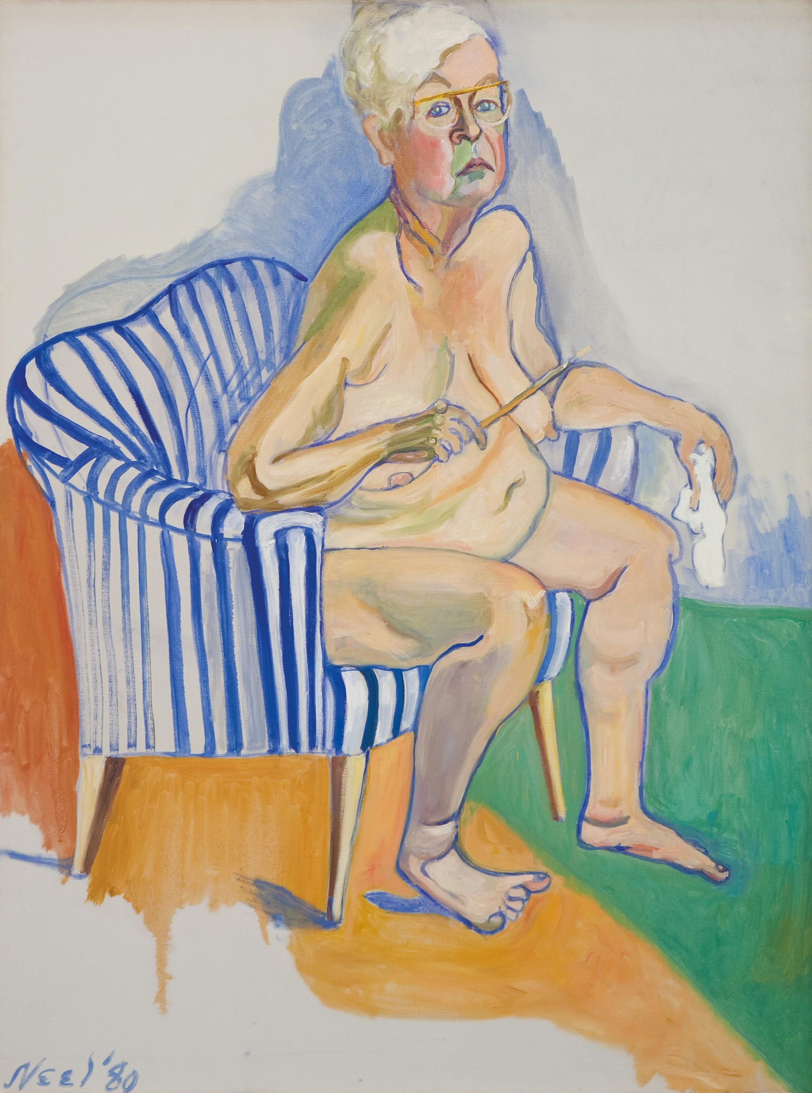 'Autorretrato' (1980).