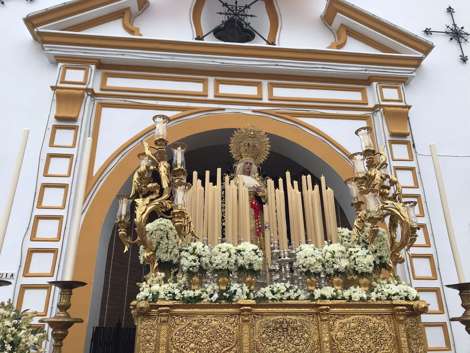 La Virgen de Loreto en el Acuartelamiento de Tablada