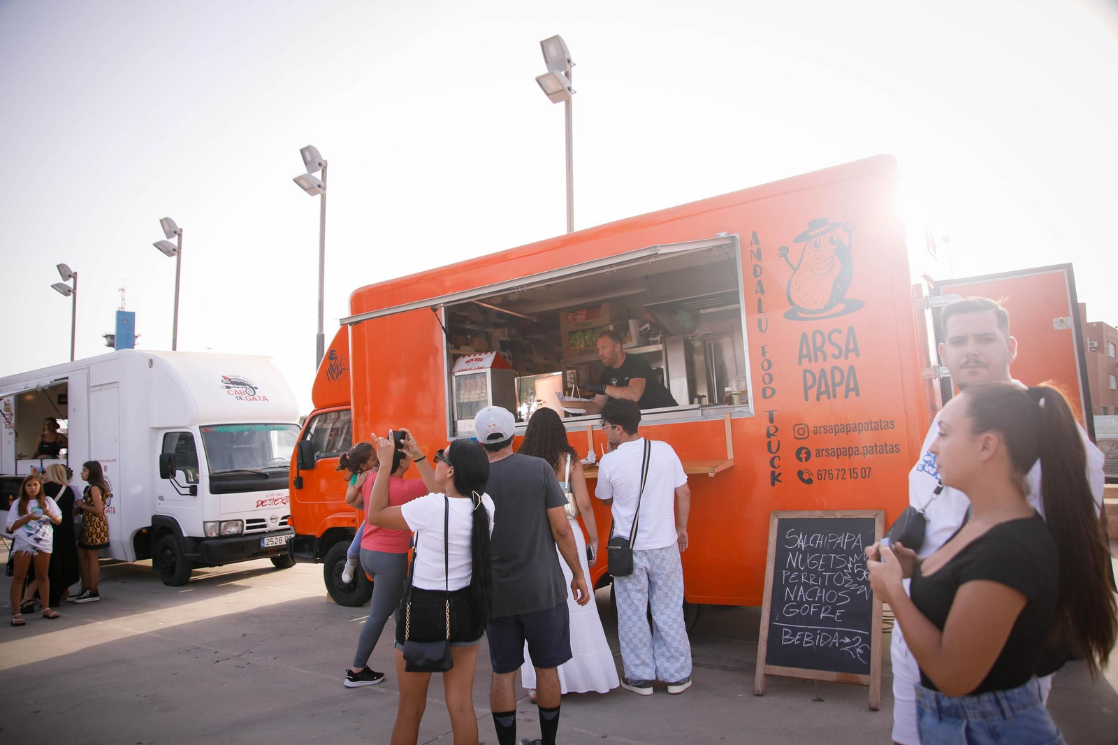 Imágenes del Festival AlmeriArt en el Parque de las Almadrabillas