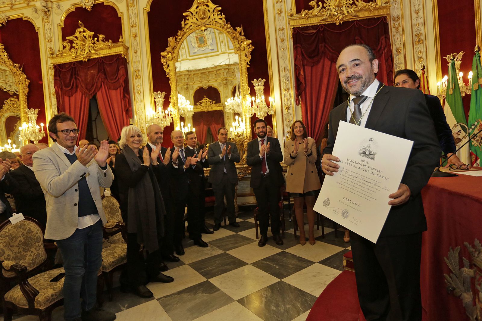 Joaquín Hernández 'Kiki' ingresa en la Real Academia de Bellas Artes