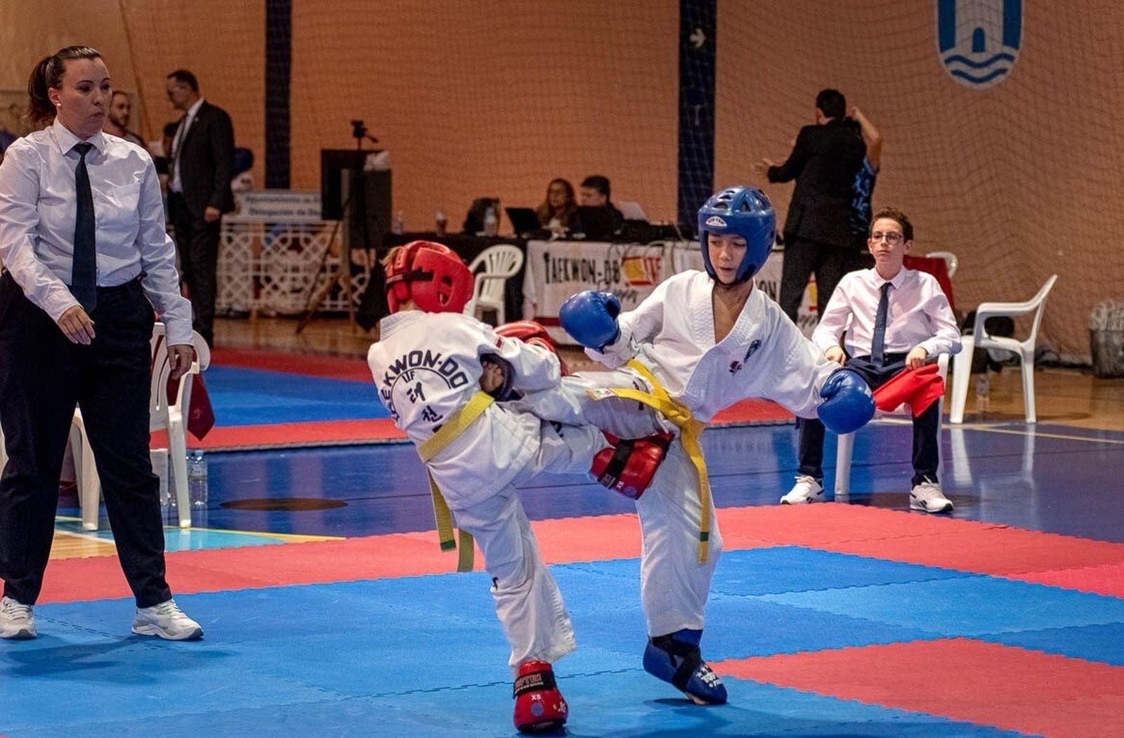 Luchadores del Club Invictus de Málaga.