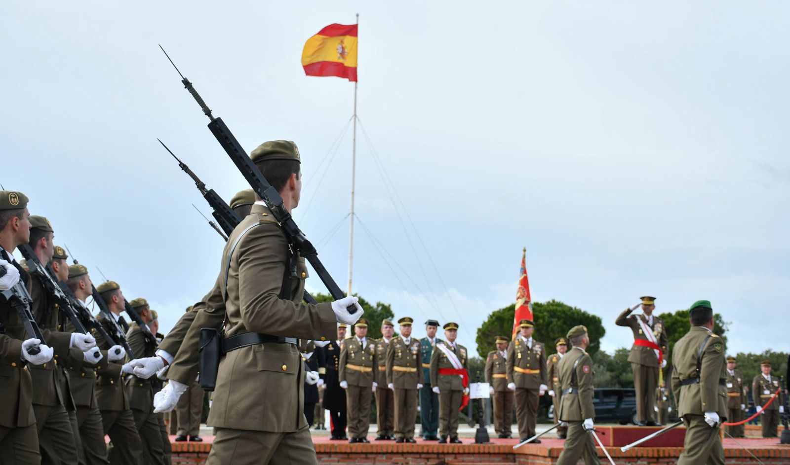 Jura de bandera en el CEFOT-2 de San Fernando: las imágenes