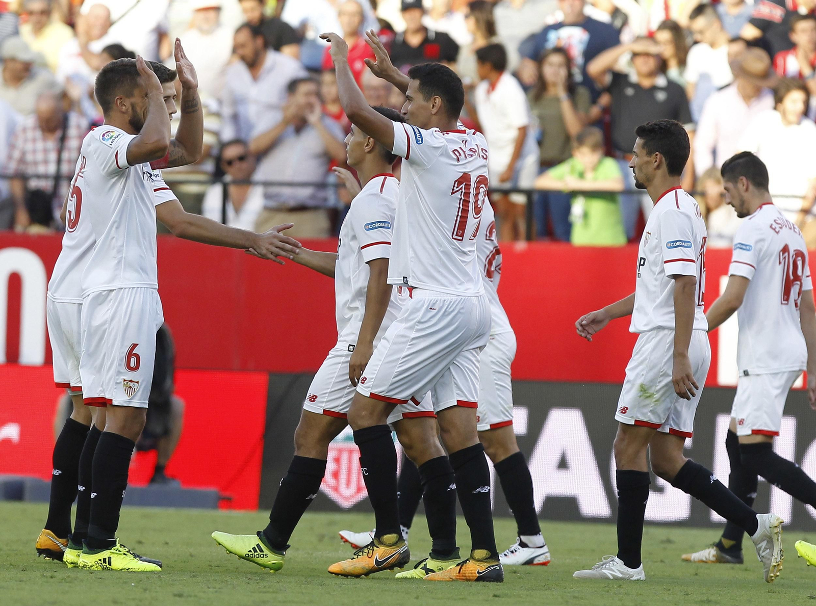 Las imágenes del Sevilla-Eibar