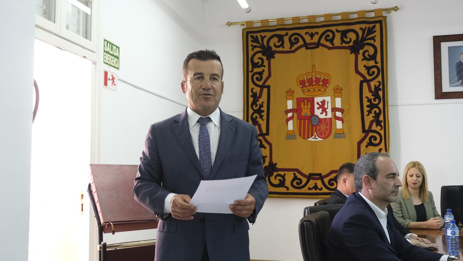 Las imágenes de la moción de censura en el Ayuntamiento de Carboneras