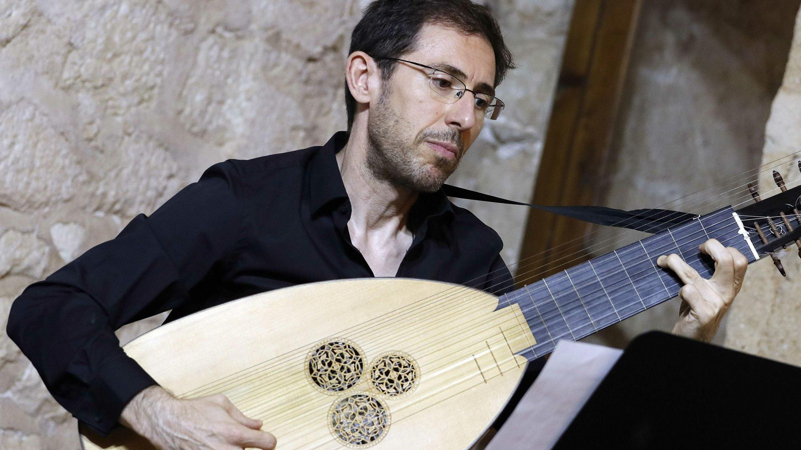 Jesús Fernández Baena dio sonido a la tiorba