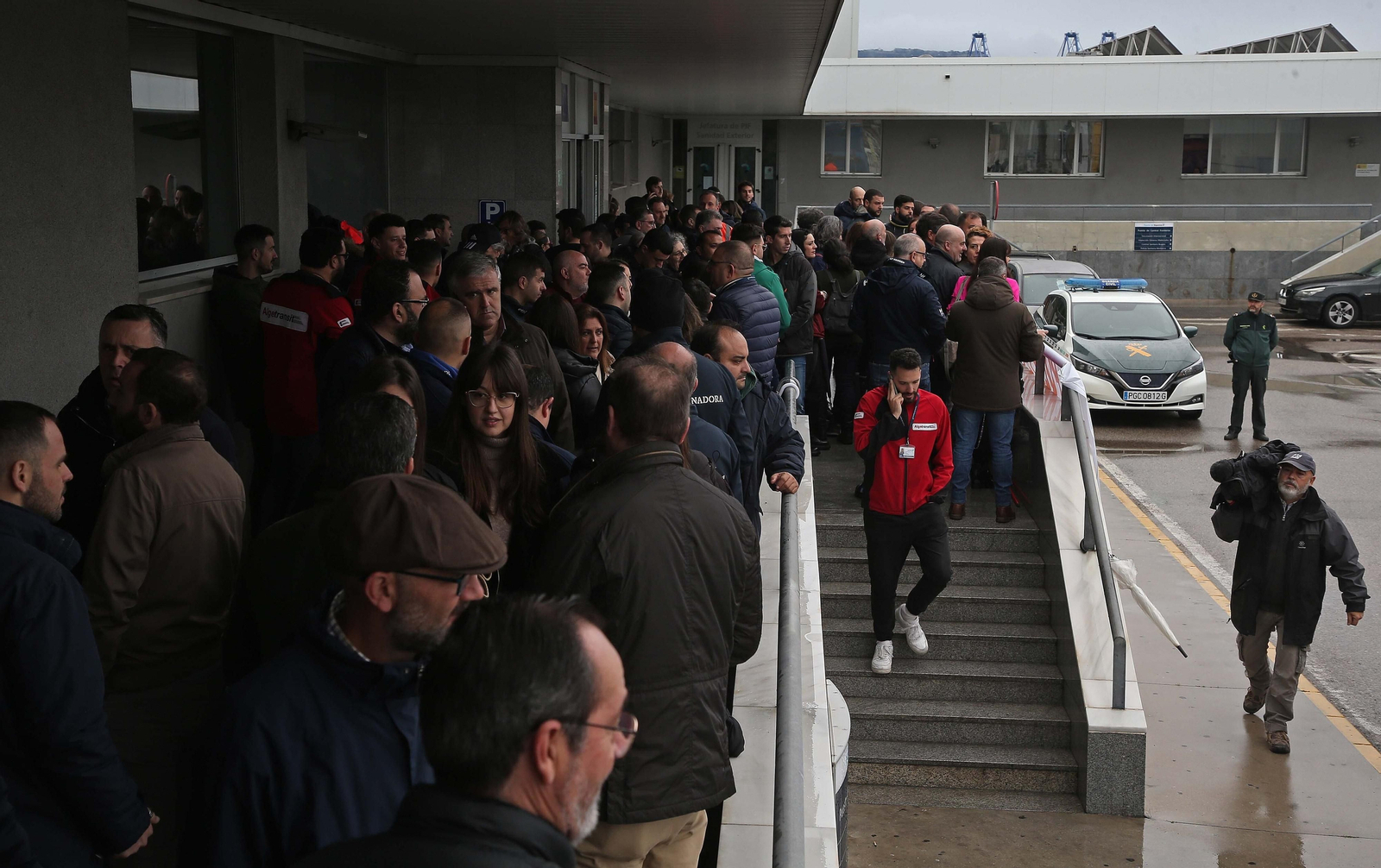 Fotos de la concentración en el PIF del puerto de Algeciras