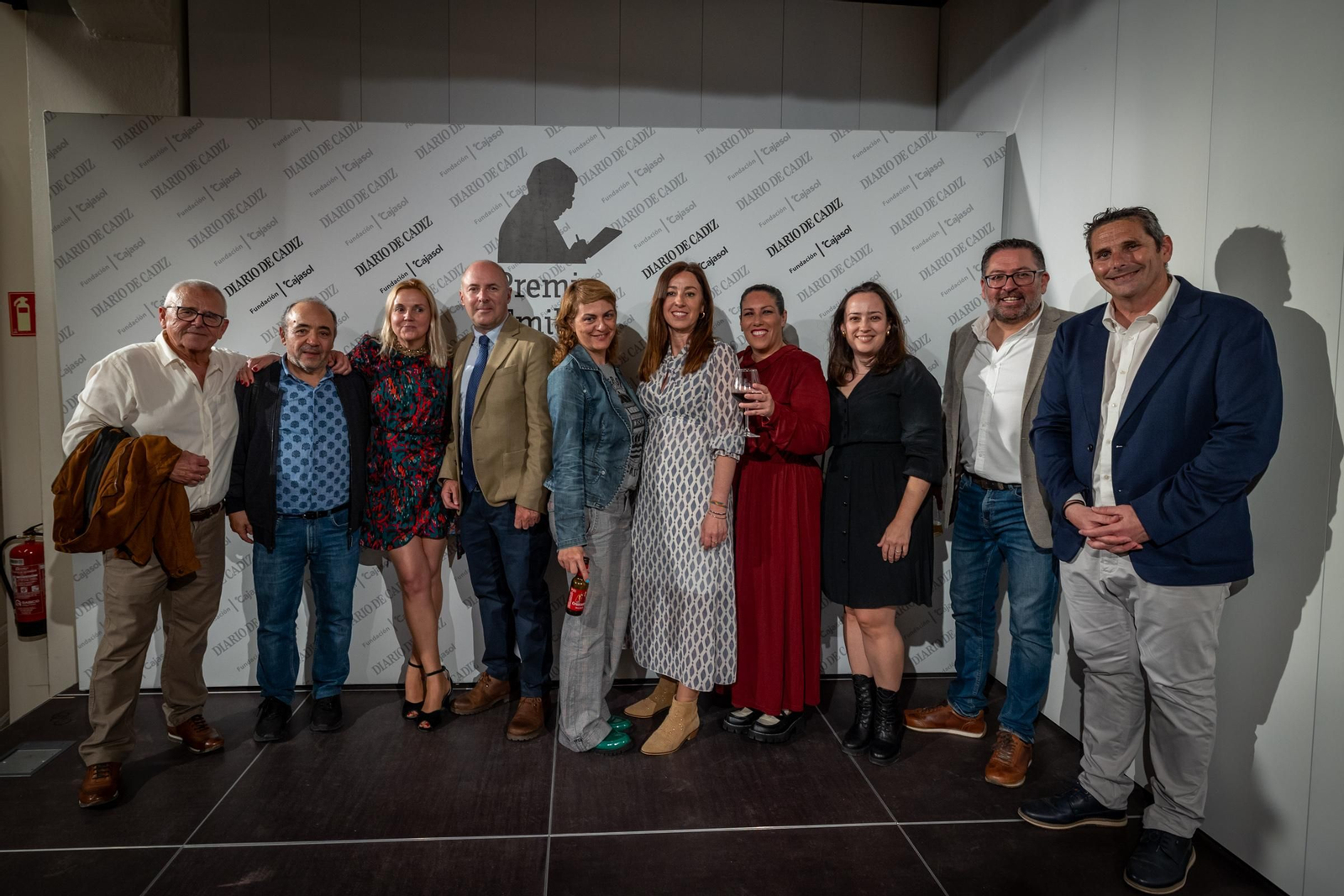 Las imágenes de la entrega del  VIII Premio 'Emilio López' a la chirigota de 'El Selu'