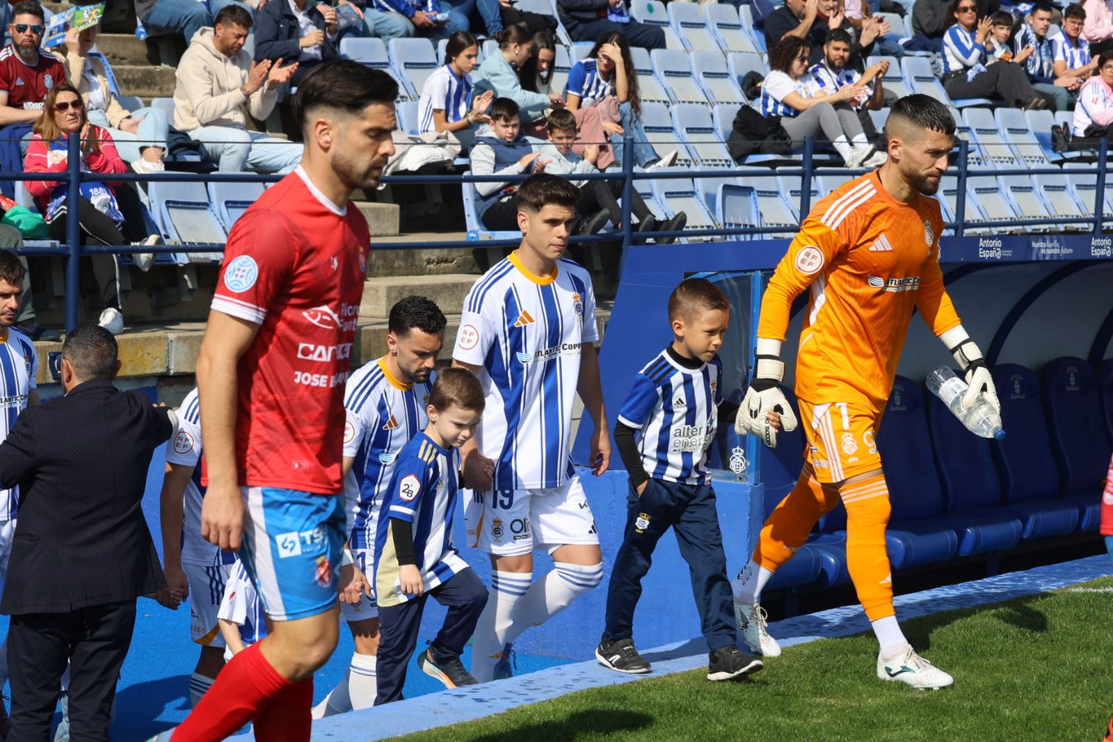 Las mejores fotografías del Recreativo de Huelva-Deportiva Minera