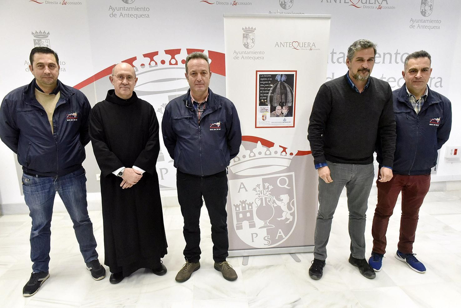 Presentación de la campaña solidaria de Radio Taxi Antequera