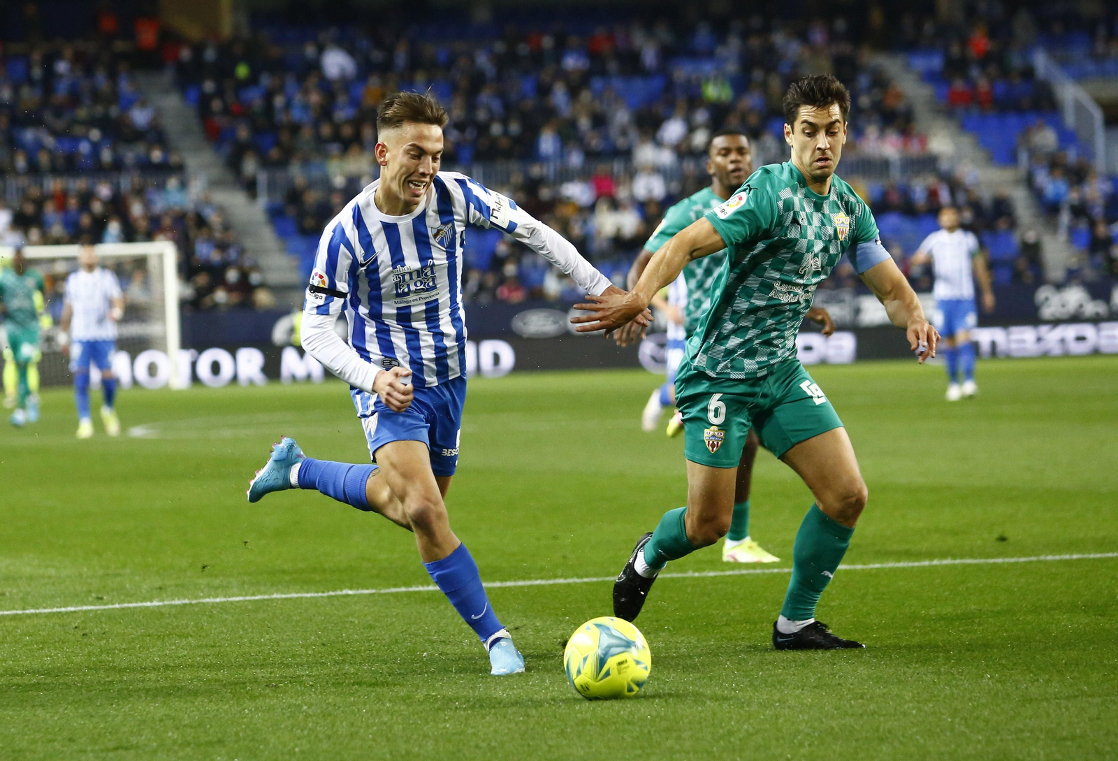 Las fotos del Málaga CF-Almería.