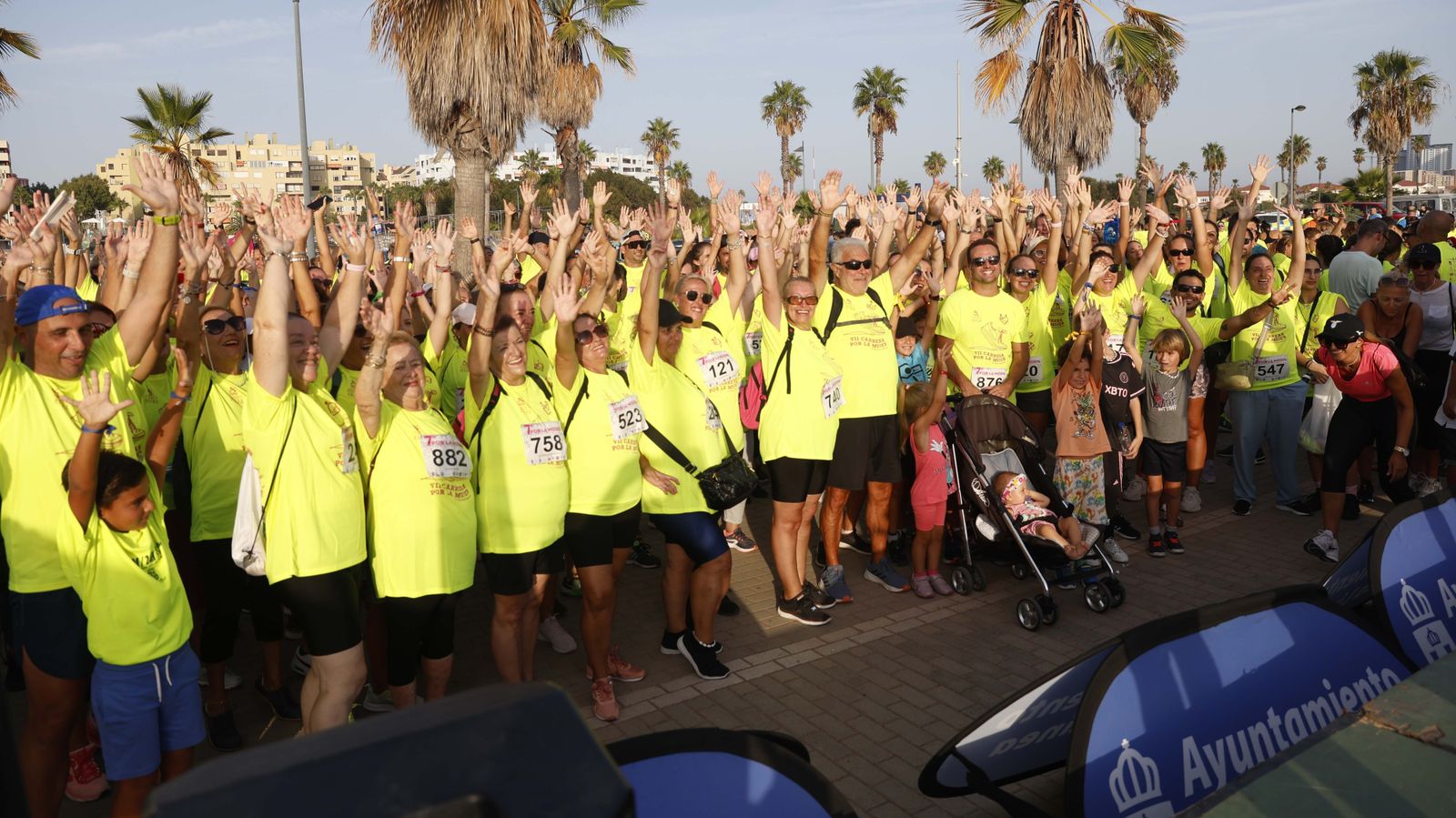 Las fotos de la VII Carrera de la Mujer en La Línea de la Concepción