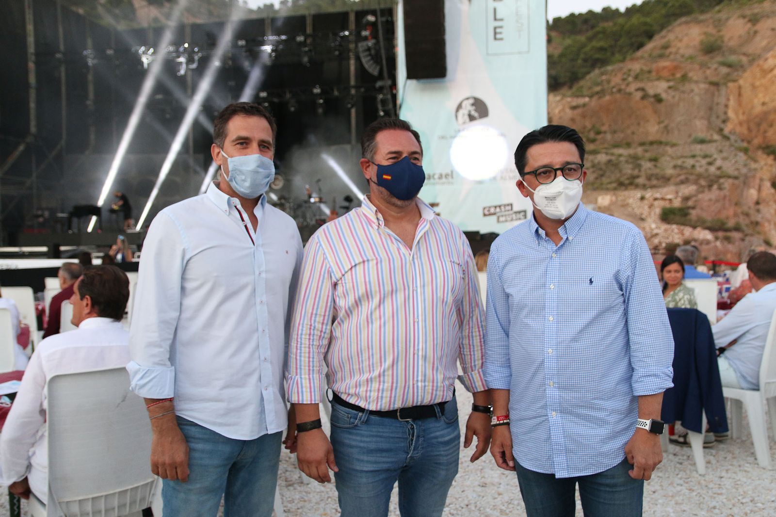 Las imágenes del concierto de David Bisbal en el Marble Music Fest de Macael