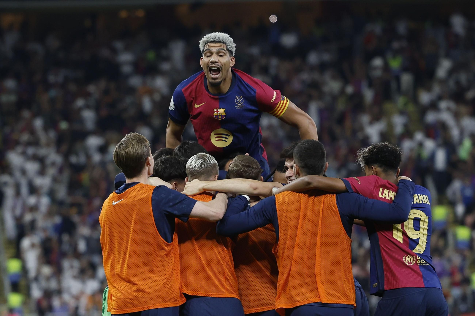 Las fotos de la Supercopa Barcelona - Real Madrid