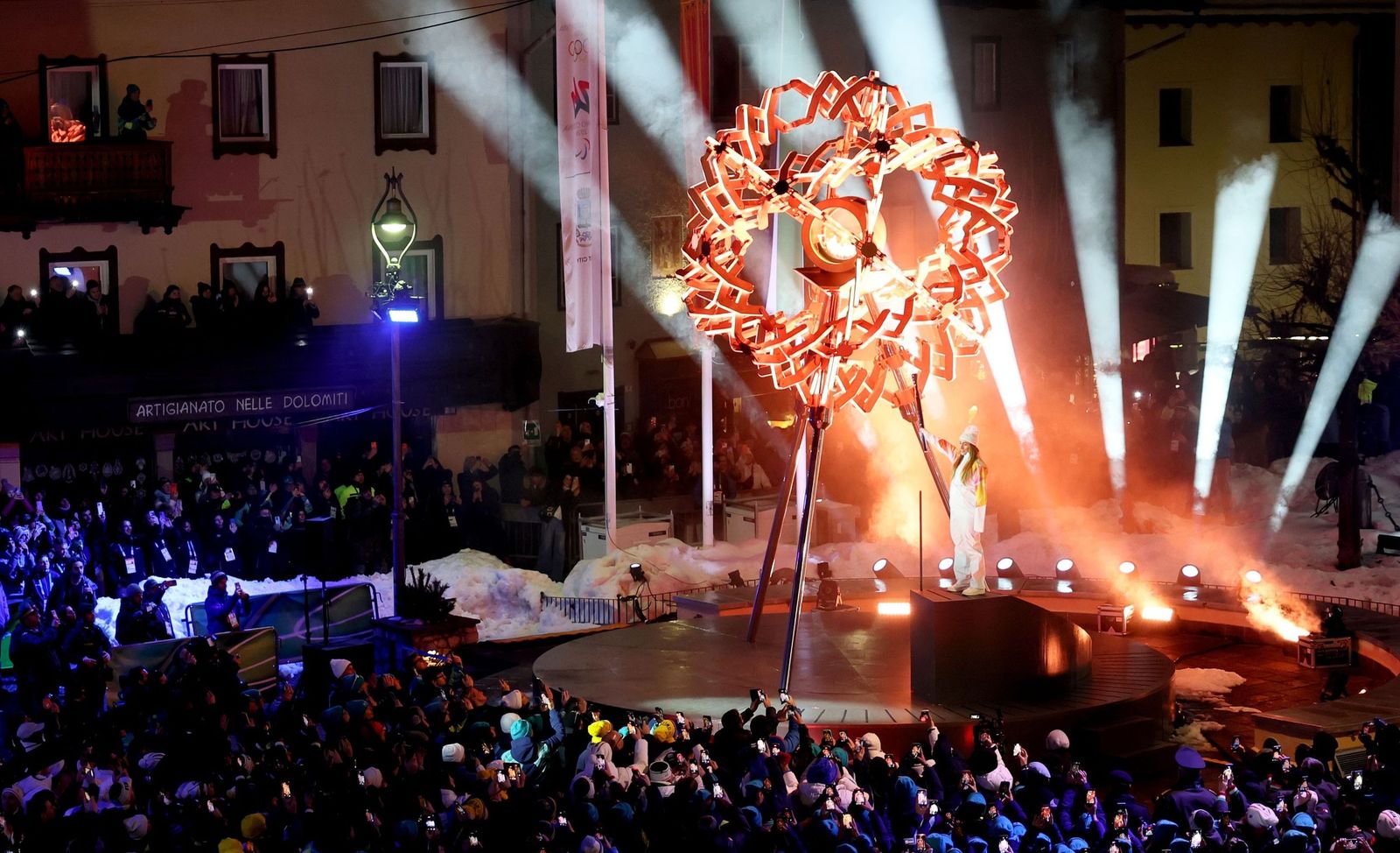 Las fotos de la inauguración de los Juegos Olímpicos de invierno de 2026