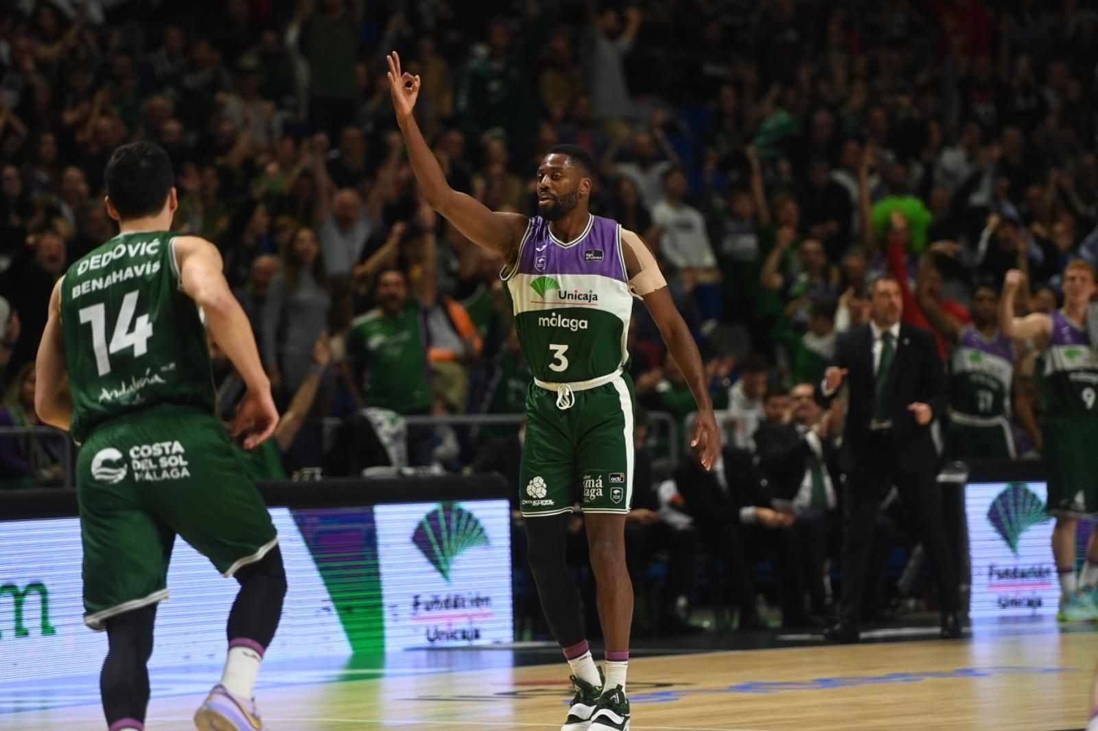El Unicaja - Cazoo Baskonia, en imágenes